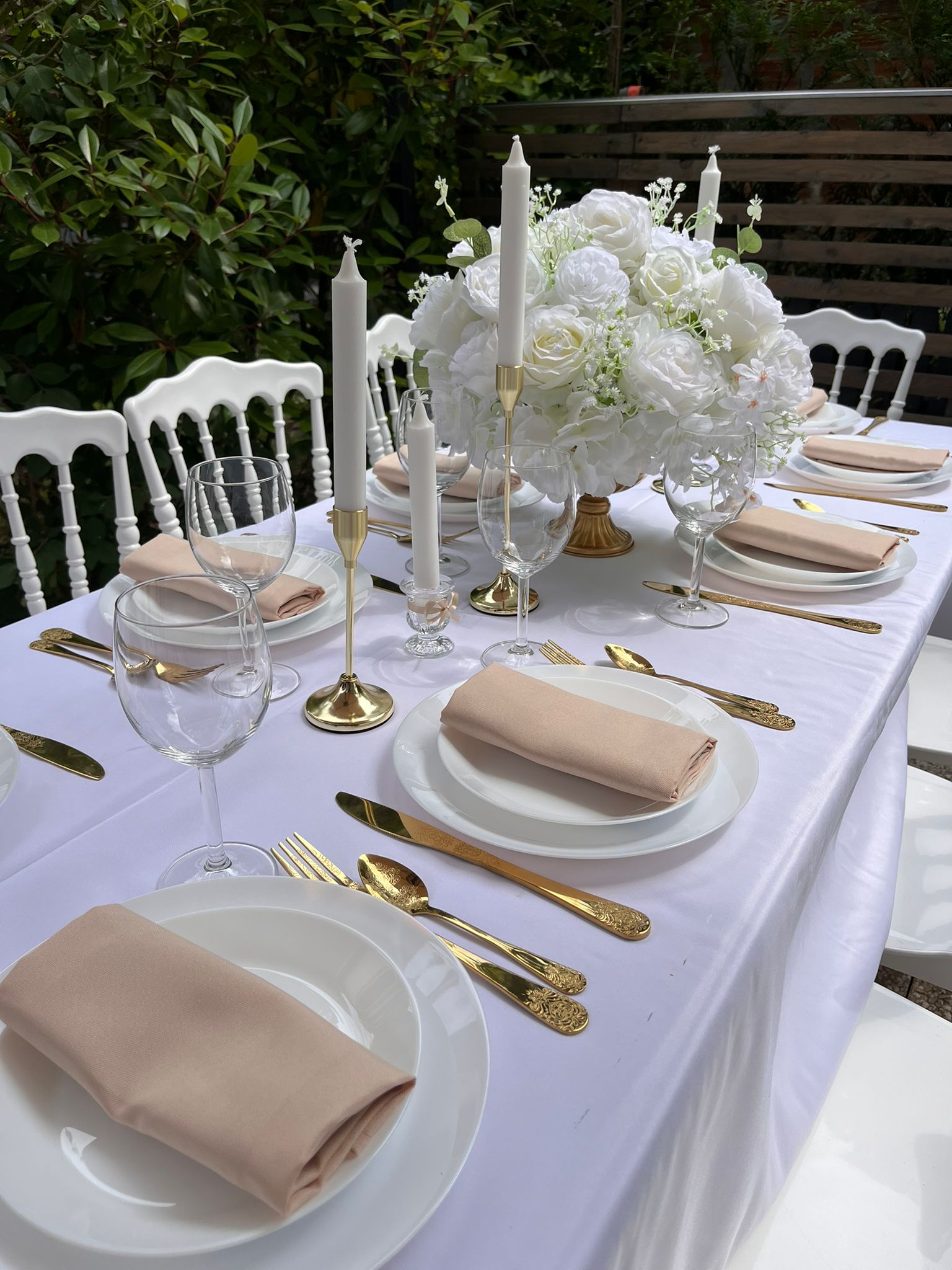 Prestation Maison LSM - table de réception